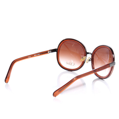 Chloe Mimosa Round Sunglasses CL2147 Brown 2 of 6