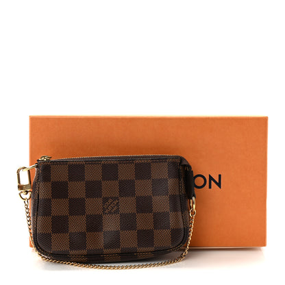 Louis Vuitton Damier Ebene Mini Pochette Accessories 8 of 8