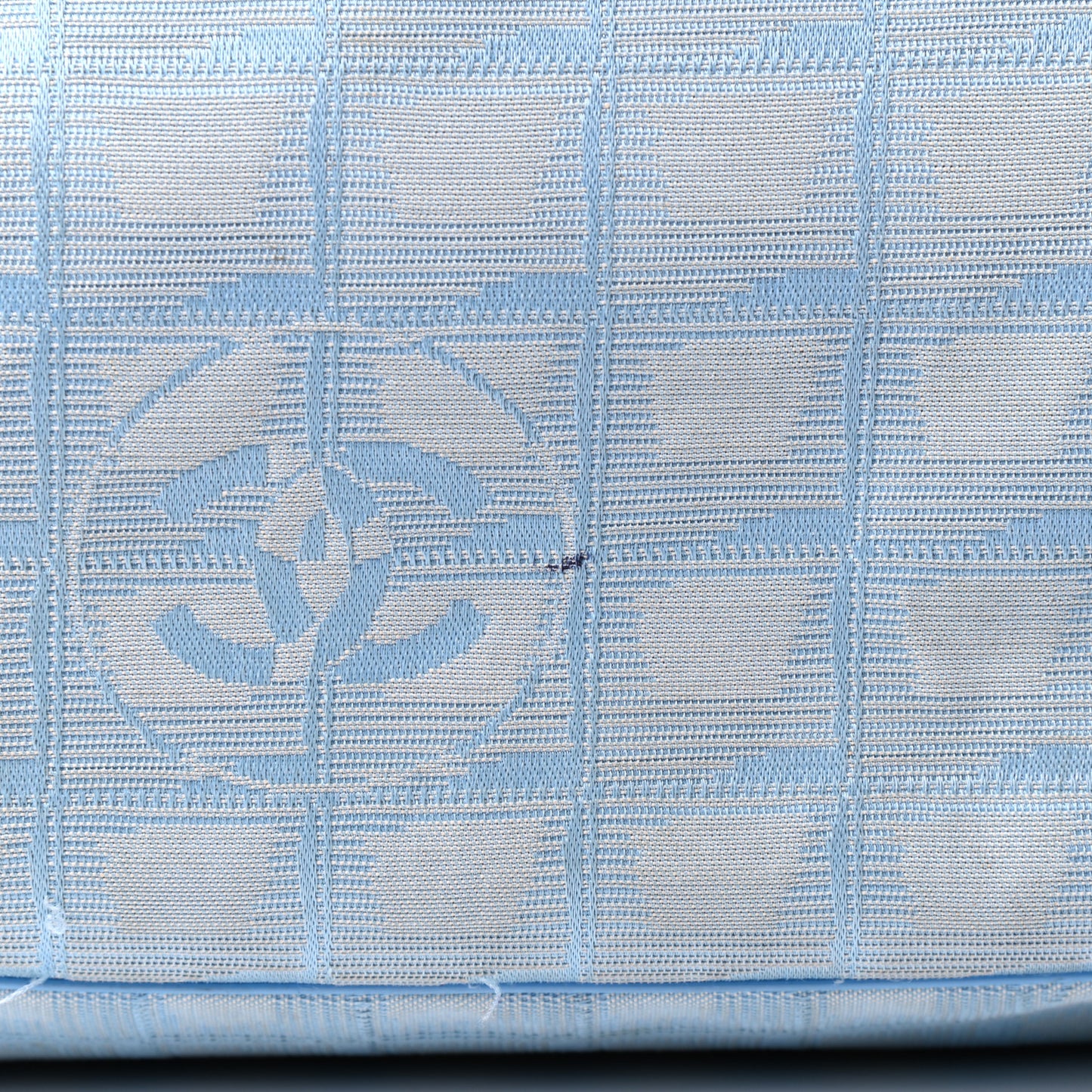 Nylon Travel Tote Blue