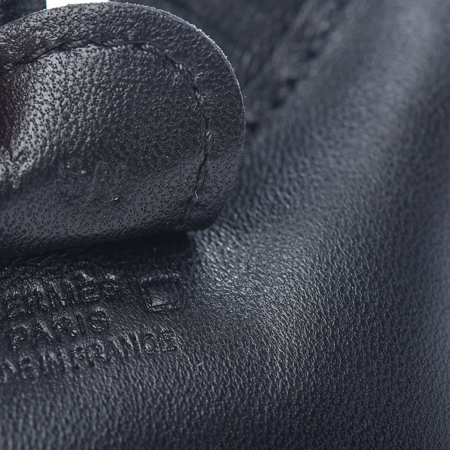 Hermes Milo Lambskin Matte Alligator Touch Grigri Rodeo Horse Bag Charm PM So Black 3 of 3