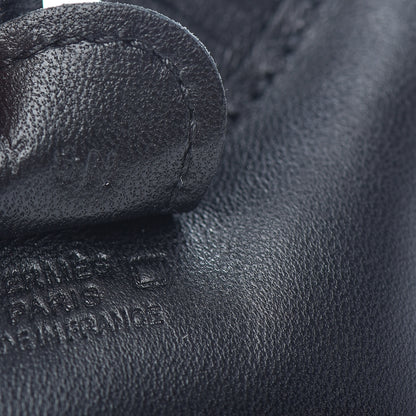 Hermes Milo Lambskin Matte Alligator Touch Grigri Rodeo Horse Bag Charm PM So Black 3 of 3