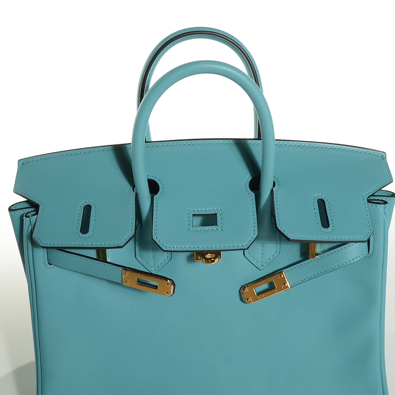 Hermes Swift Birkin 25 Bleu Saint Cyr 25 of 29