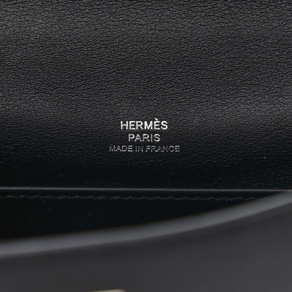 Hermes Swift Kelly Pochette Clutch Black 6 of 11