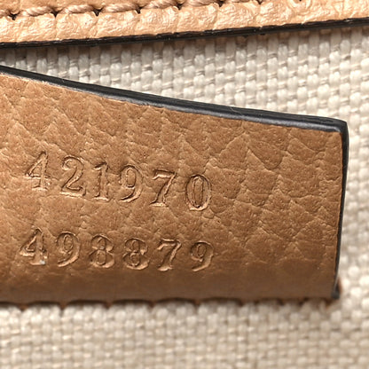 Gucci Dollar Calfskin Crystal Mini Dionysus Shoulder Bag Natural Tan Black Diamond 6 of 9