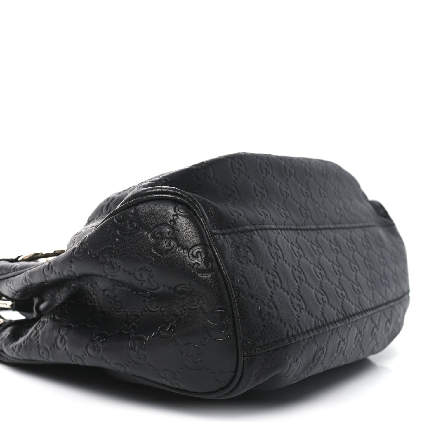 Guccissima Medium Sukey Tote Black