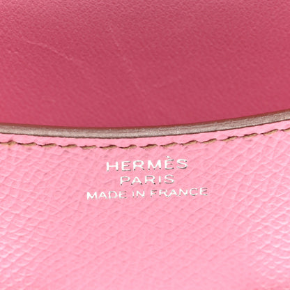 Hermes Epsom Constance Slim Wallet 5P Pink 7 of 9