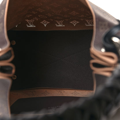 Louis Vuitton Mahina Carmel Hobo Chocolate 5 of 9