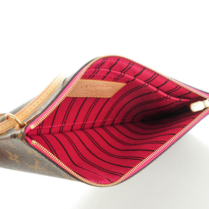 Louis Vuitton Monogram Saint Tropez V Neverfull MM Rose Indien 9 of 9
