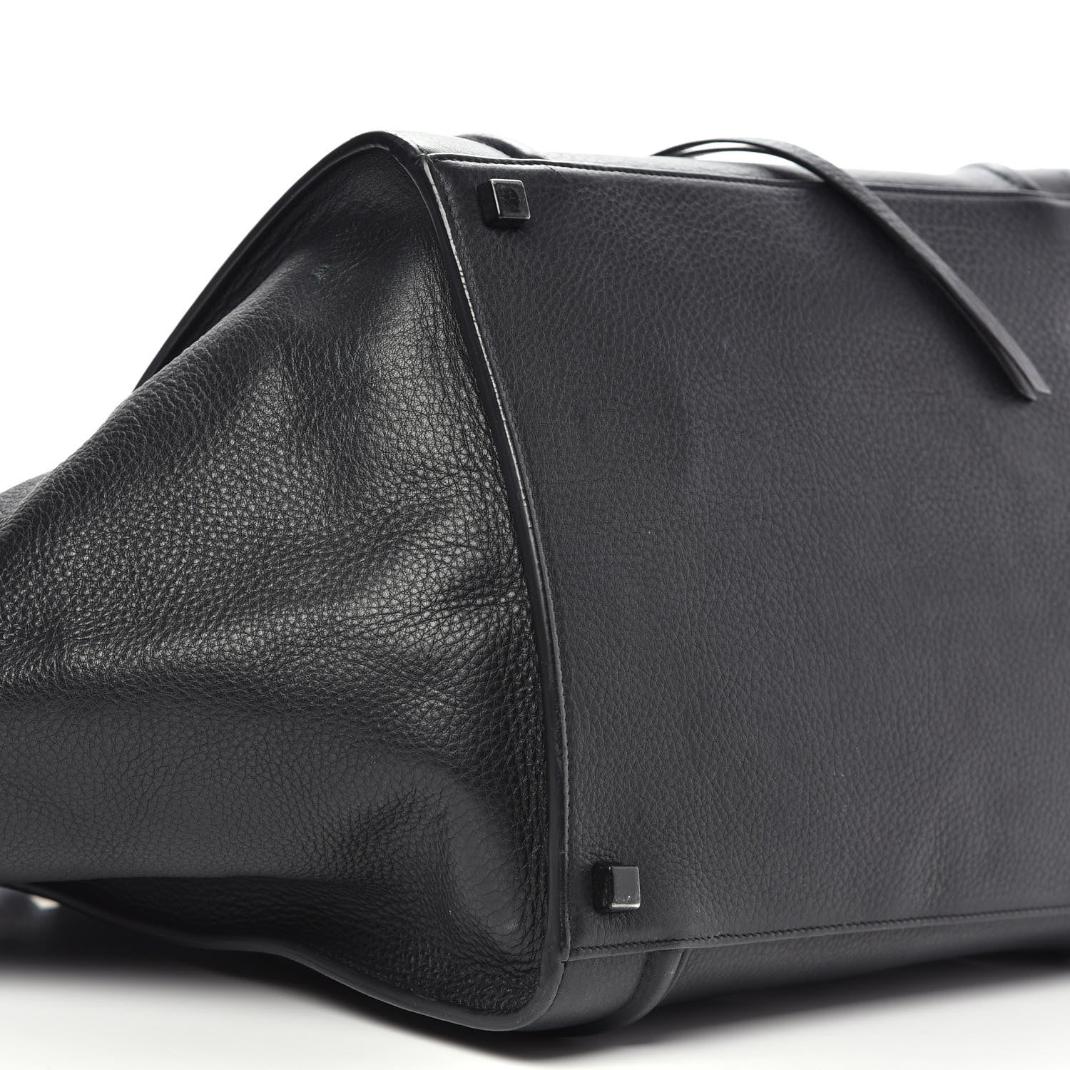 Celine Grained Calfskin Medium Phantom Luggage Black 8 of 19