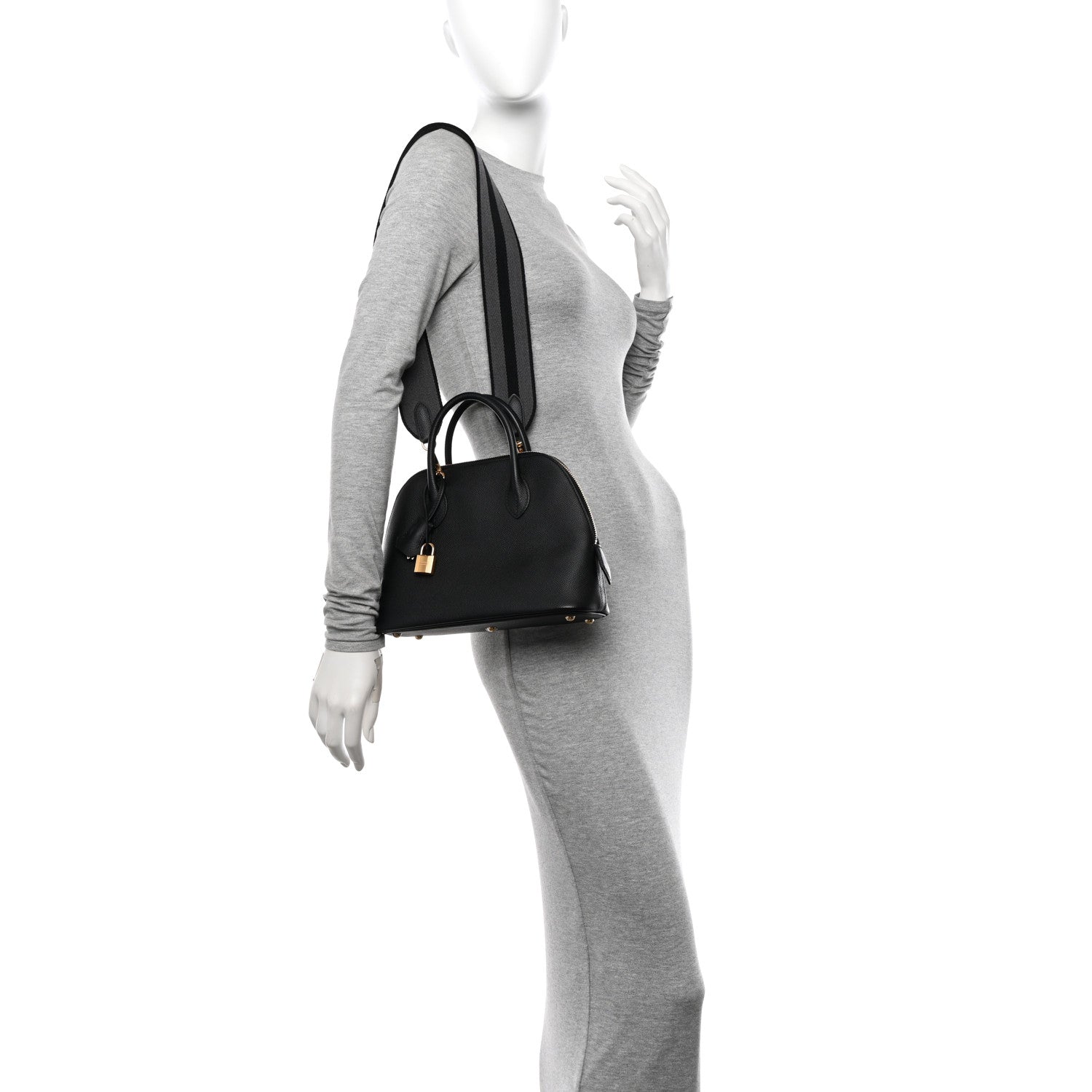 Hermes Epsom 1923 Sangle Bolide 25 Black 2 of 11