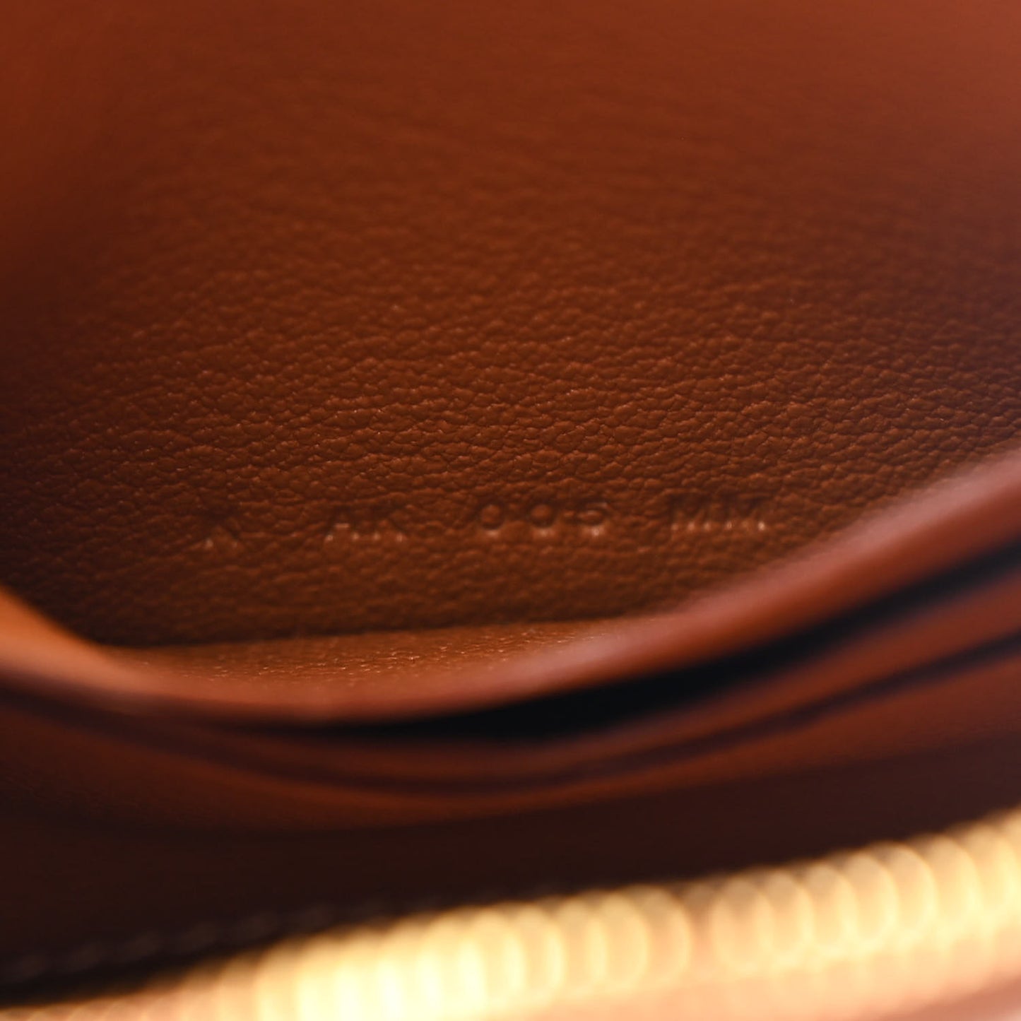 Evercolor Chaine d'Ancre Zipengo Pochette To Go Gold