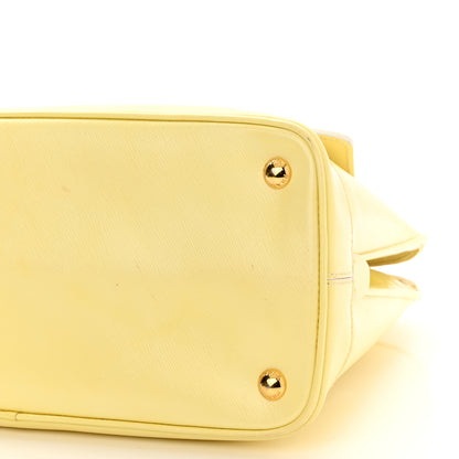 Prada Saffiano Lux Medium Open Promenade Tote Ananas 8 of 16