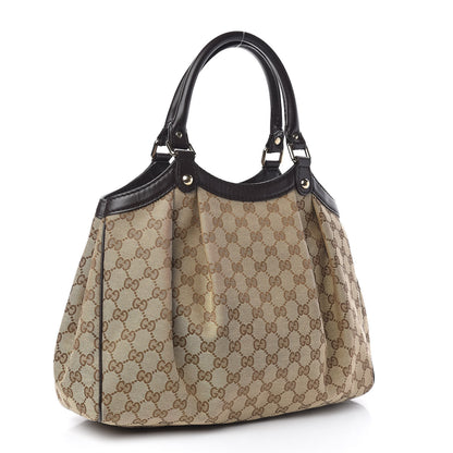 Gucci Monogram Medium Sukey Tote Dark Brown 3 of 9