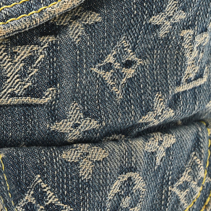 Louis Vuitton Denim Sac a Dos Backpack GM Blue 7 of 9