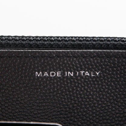 Chanel Caviar Quilted Boy Wallet On Chain WOC So Black 7 of 8