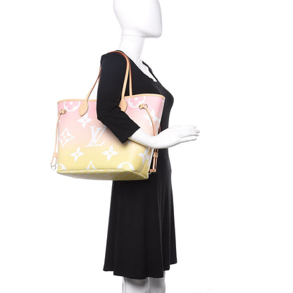 Louis Vuitton Monogram Giant By The Pool Neverfull MM Light Pink 2 of 10