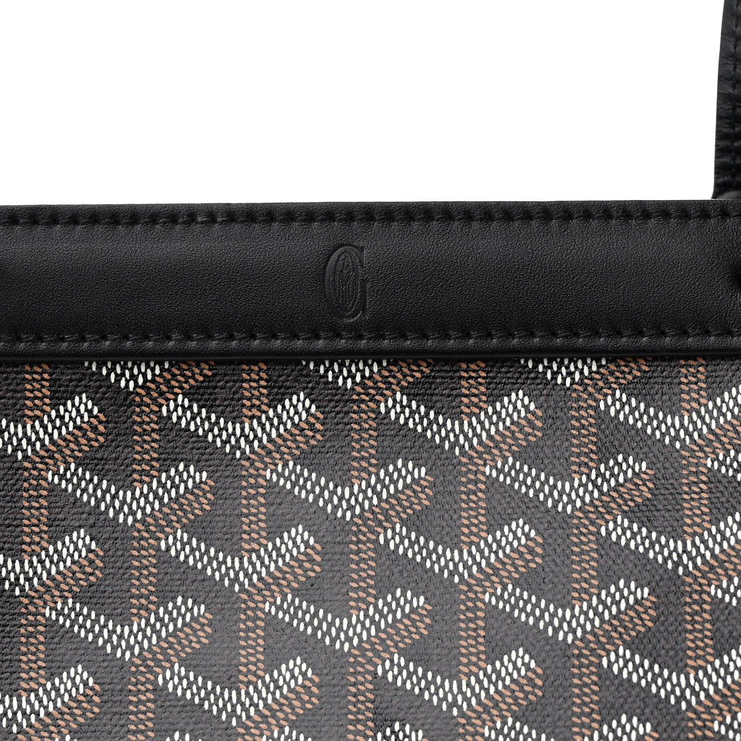 Goyard Goyardine Bellechasse PM Black 8 of 10