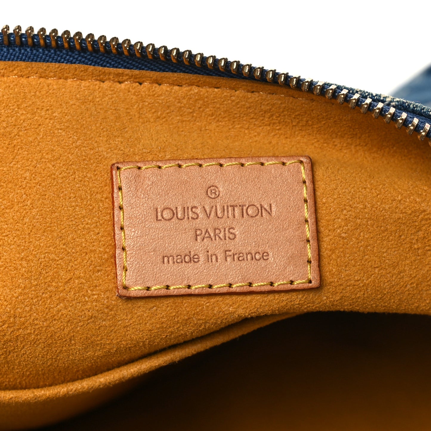 Monogram Denim Baggy PM Blue