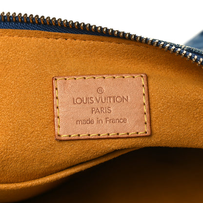 Louis Vuitton Monogram Denim Baggy PM Blue 6 of 8
