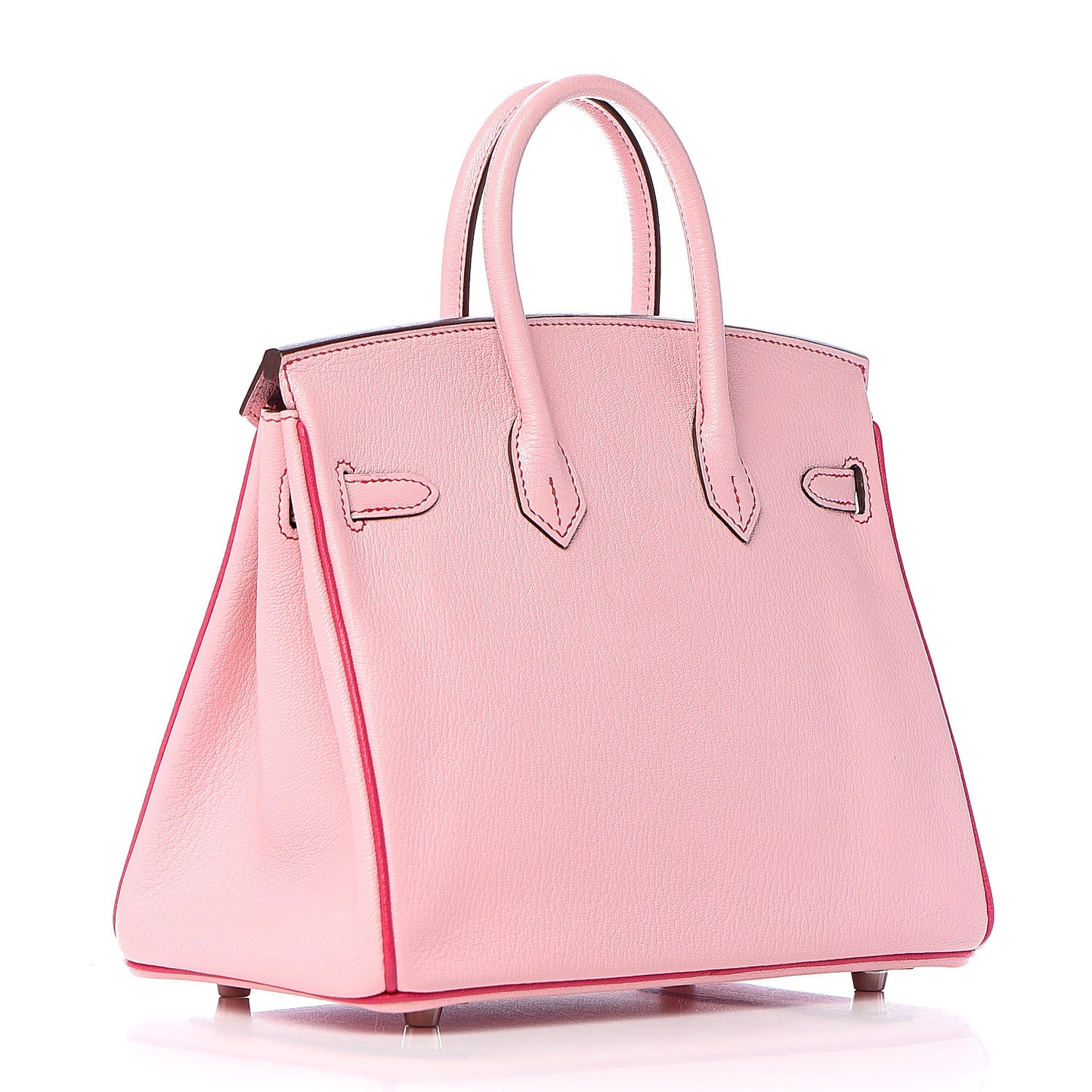 Chevre Mysore Horseshoe Birkin 25 Rose Sakura Rose Tyrien