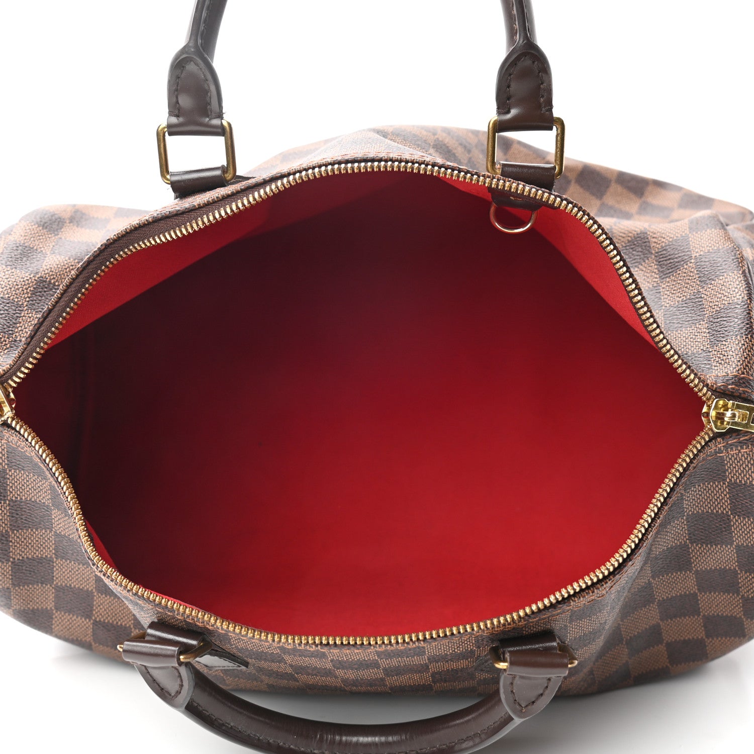 Louis Vuitton Damier Ebene Speedy Bandouliere 35 8 of 20