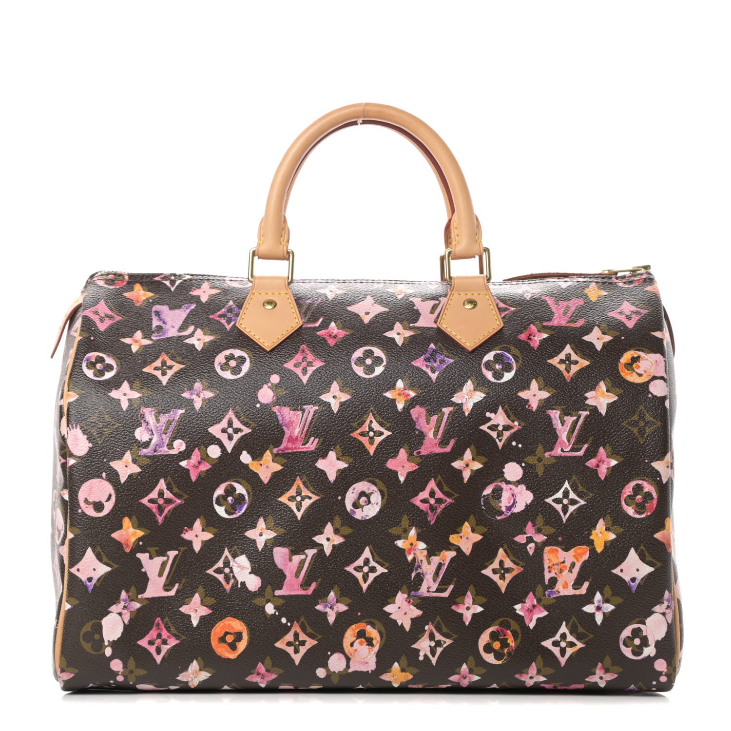 Louis Vuitton Watercolor Aquarelle Speedy 35 Brown 1 of 12