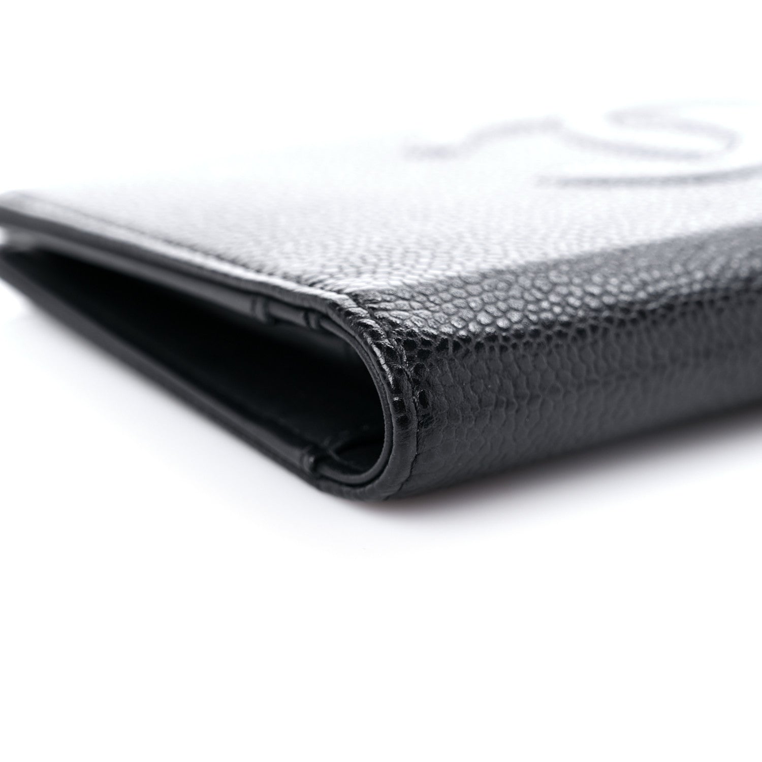 Chanel Caviar Timeless CC Yen Wallet Black 11 of 13