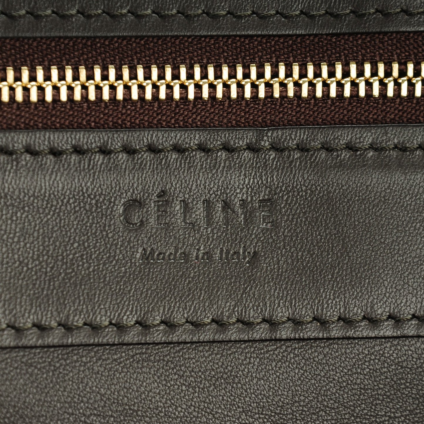 Smooth Lambskin Vertical Bi-Cabas Anthracite