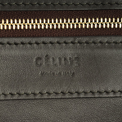 Celine Smooth Lambskin Vertical Bi-Cabas Anthracite 6 of 7