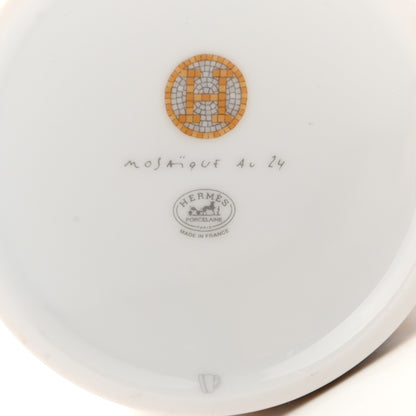 Hermes Porcelain Mosaique au 24 Mug Gold 6 of 7