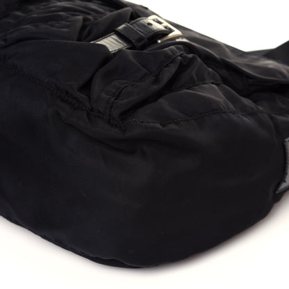 Prada Nylon Vela Messenger Bag Black 7 of 16