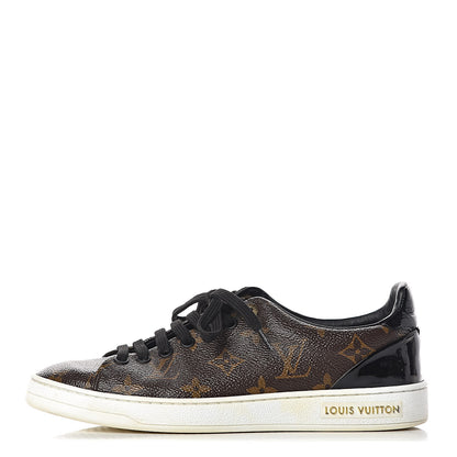 Louis Vuitton Patent Monogram Frontrow Sneakers 35.5 1 of 12