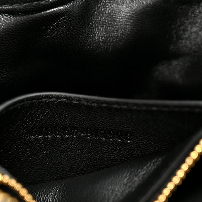 Gucci Lambskin Small GG Milano Top Handle Shoulder Bag Black 8 of 11