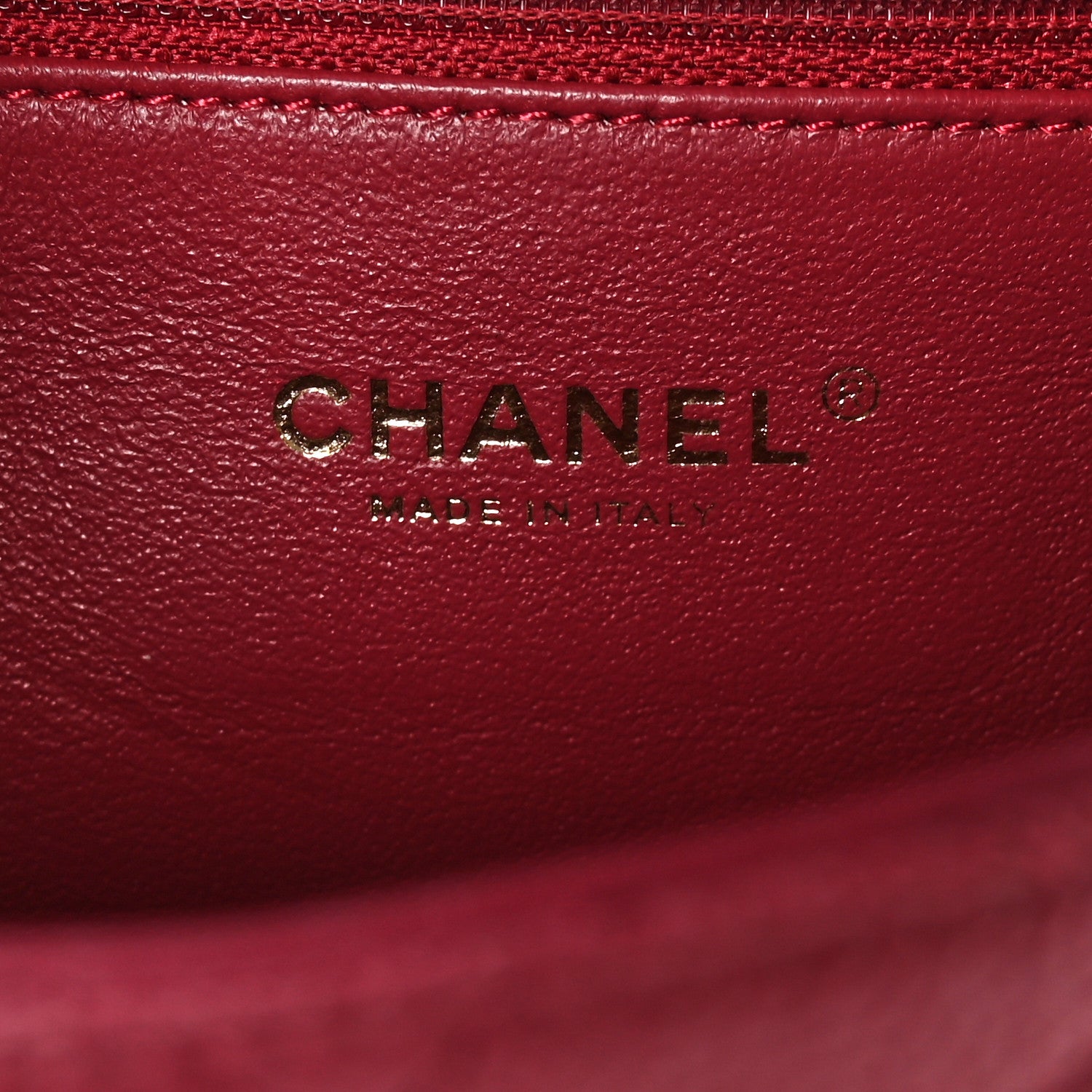 Chanel Caviar Quilted Small CC Filigree Flap Burgundy 6 of 10