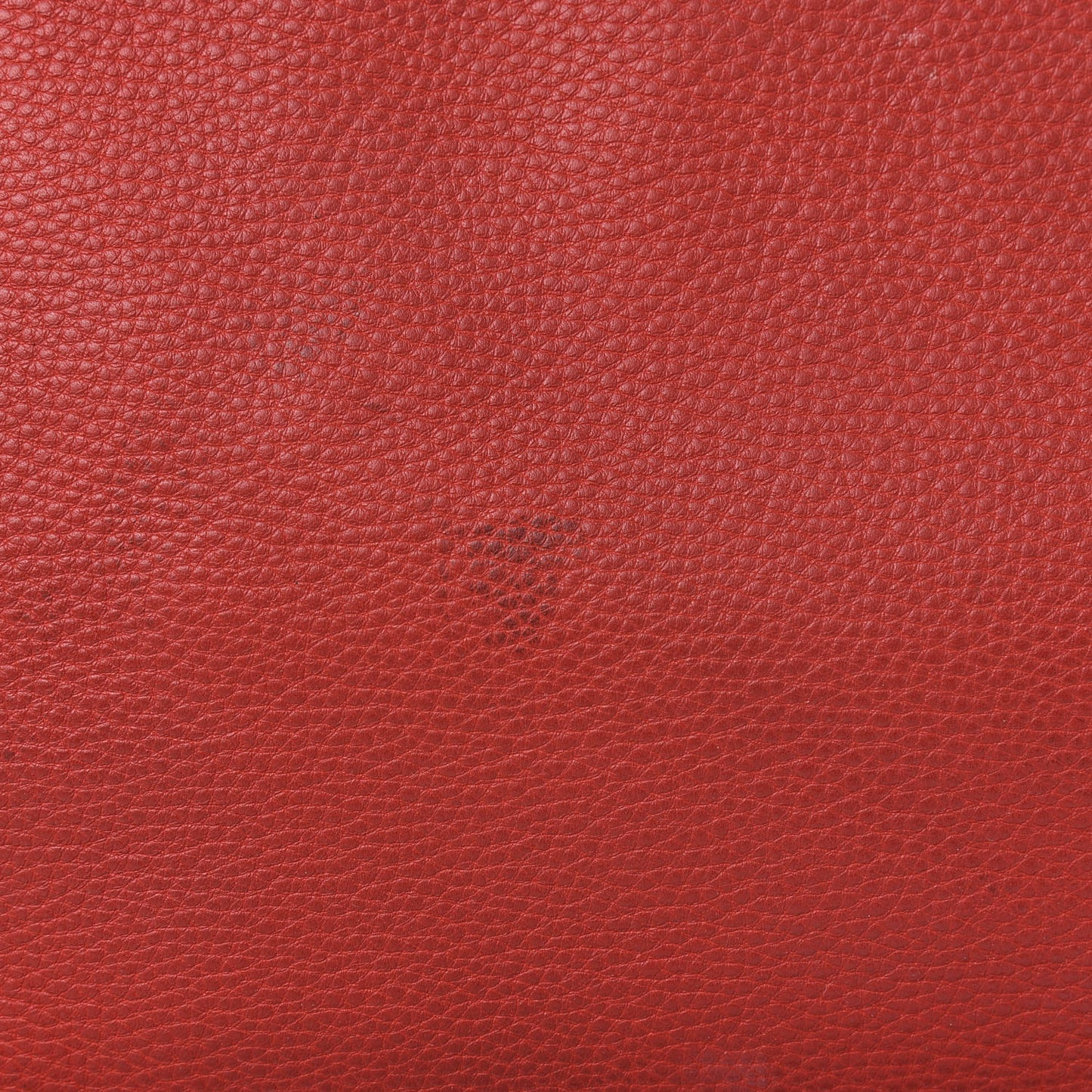 Vitello Daino Top Handle Shoulder Bag Rosso