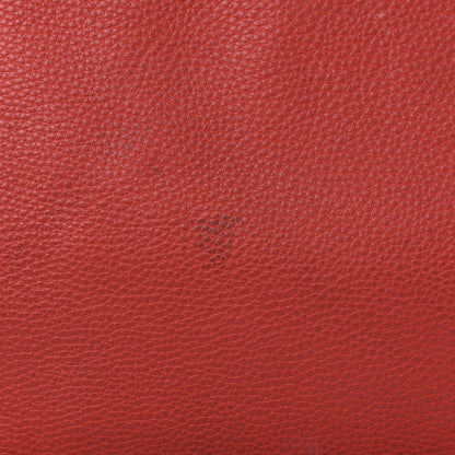 Prada Vitello Daino Top Handle Shoulder Bag Rosso 13 of 15