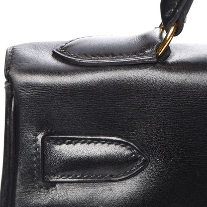Hermes Box Kelly Retourne 32 Black 23 of 31