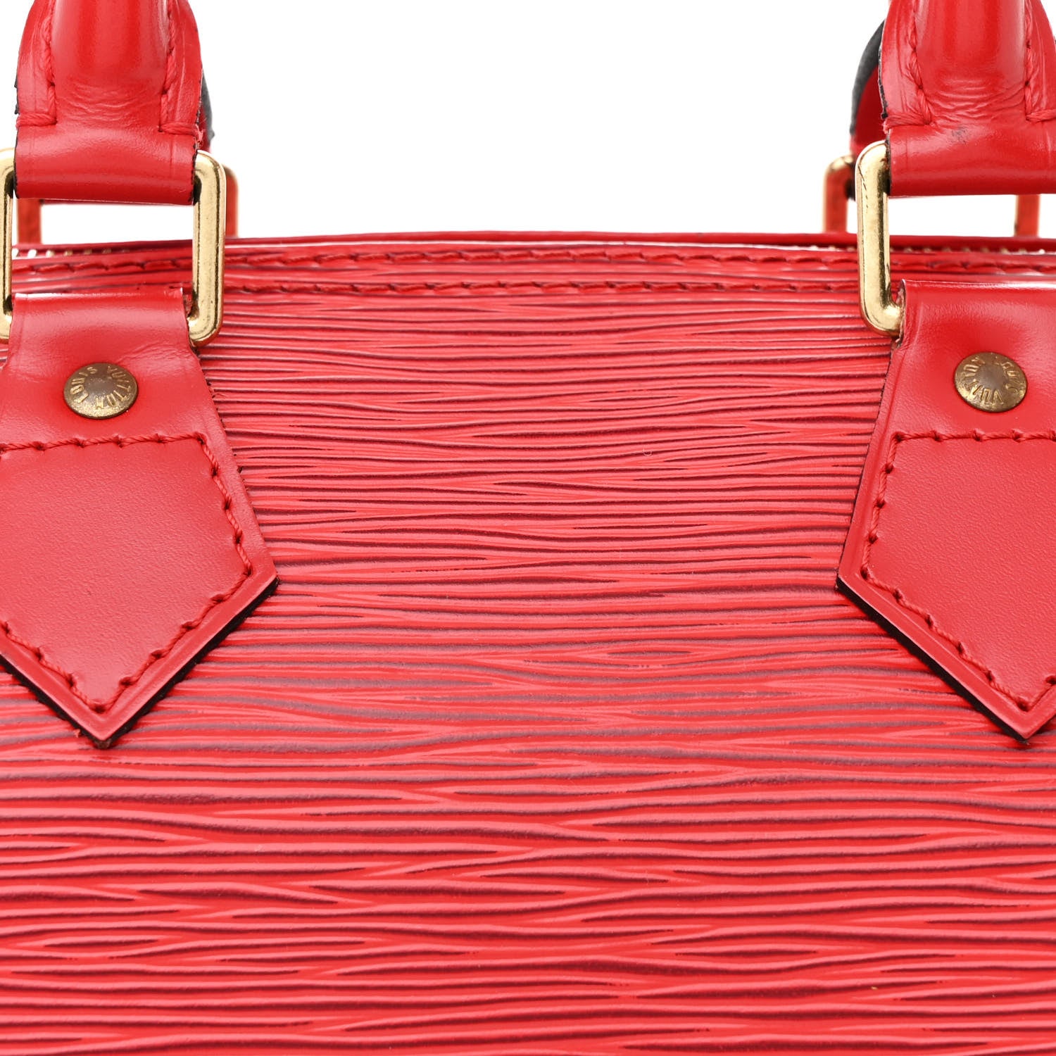 Louis Vuitton Epi Speedy 25 Castillan Red 8 of 11