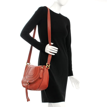 Chloe Calfskin Medium Marcie Crossbody Bag Maple Leaf 2 of 14