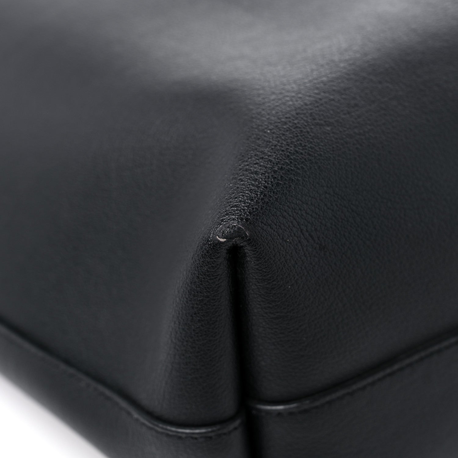 Saint Laurent Calfskin Medium Shopping Tote Black 10 of 15