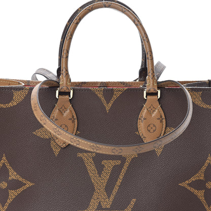 Louis Vuitton Reverse Monogram Giant Onthego MM 7 of 9
