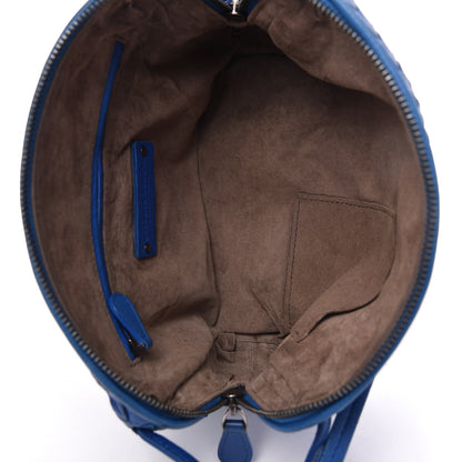 Bottega Veneta Nappa Intrecciato Nodini Crossbody Messenger Signal Blue 5 of 9