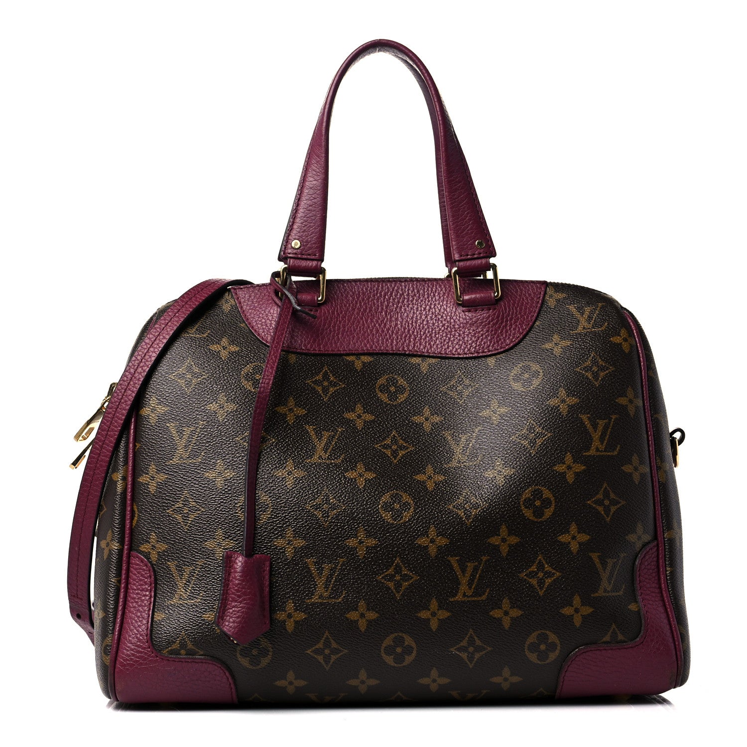 Louis Vuitton Monogram Retiro NM Raisin 1 of 10