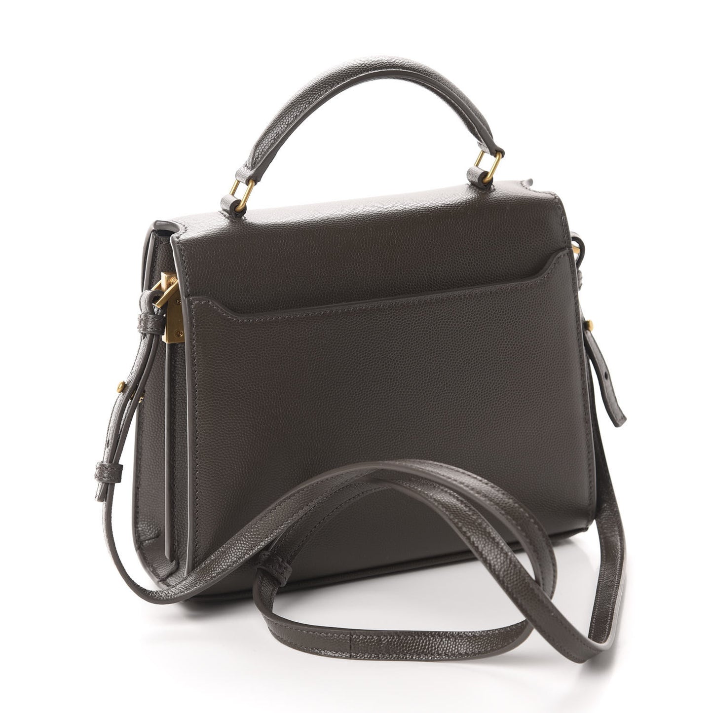 Grain de Poudre Mini Classic Monogram Cassandra Top Handle Pebble