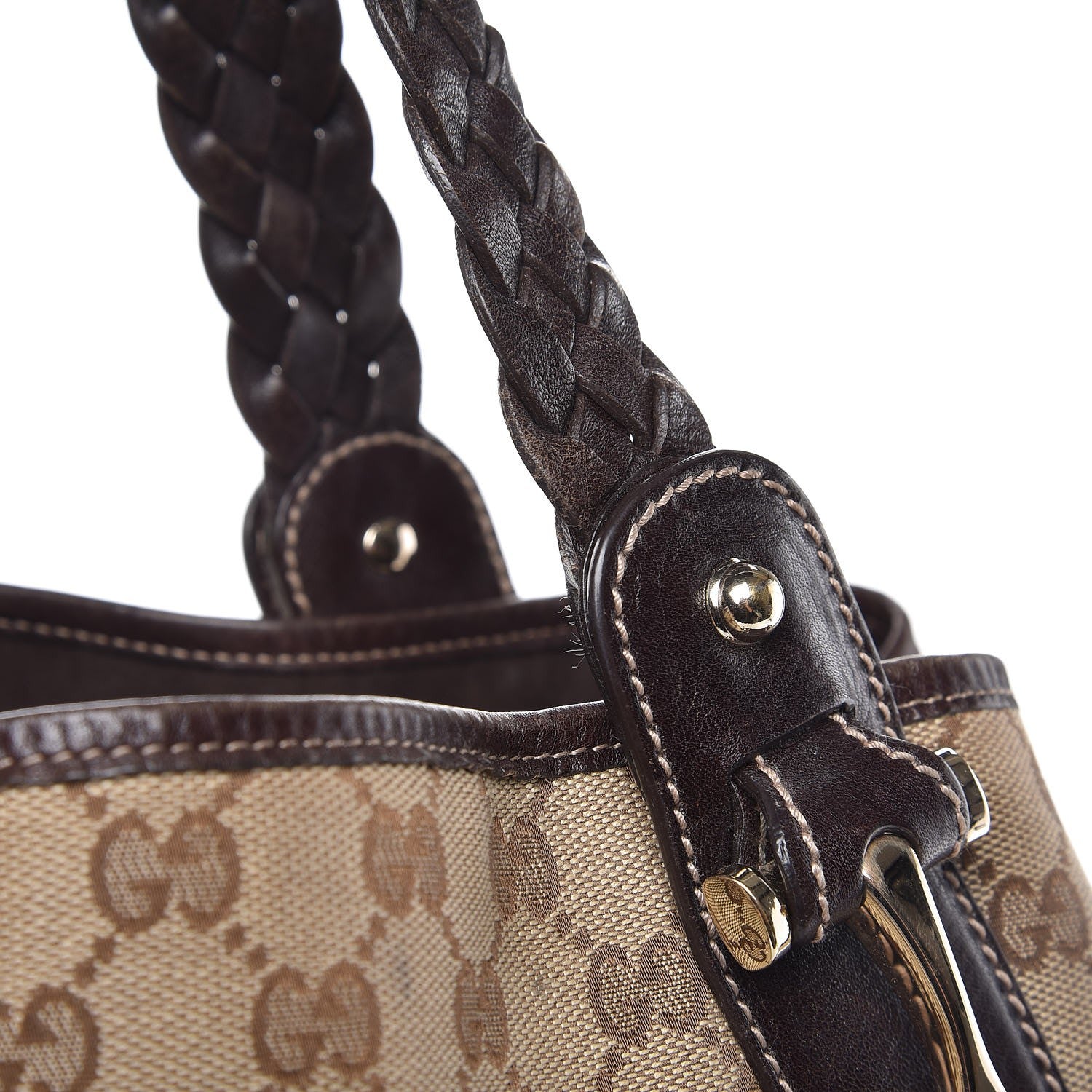 Gucci Monogram Medium Pelham Shoulder Bag Dark Brown 27 of 29