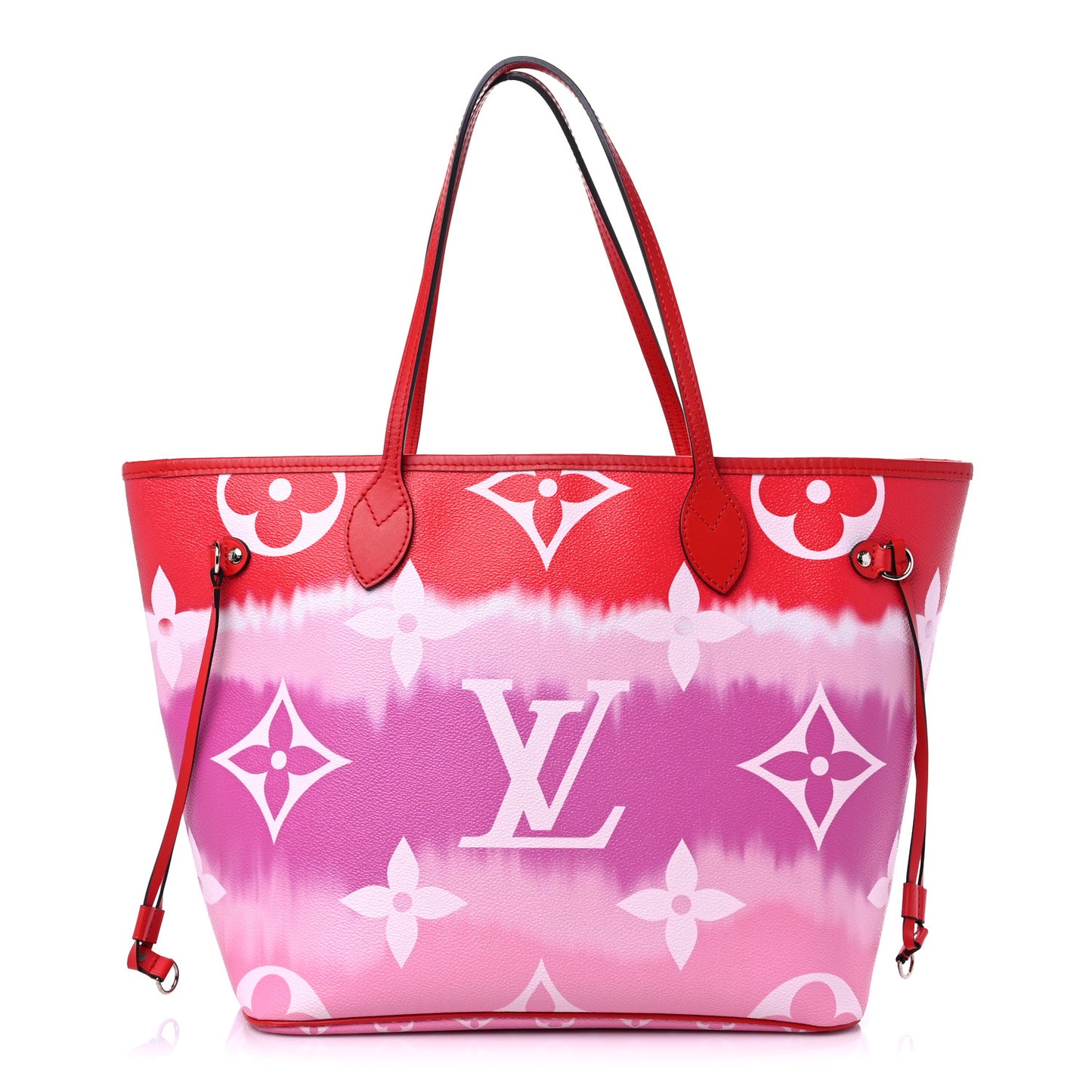 Monogram Escale Neverfull MM Rouge