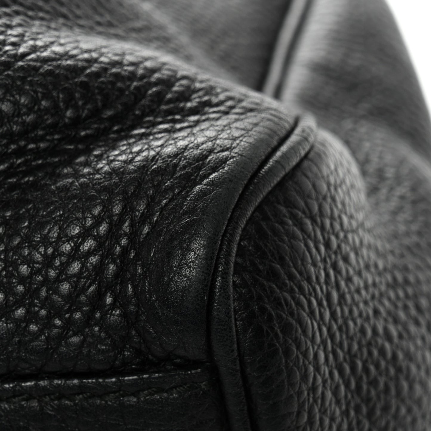 Calfskin Medium Sukey Tote  Black