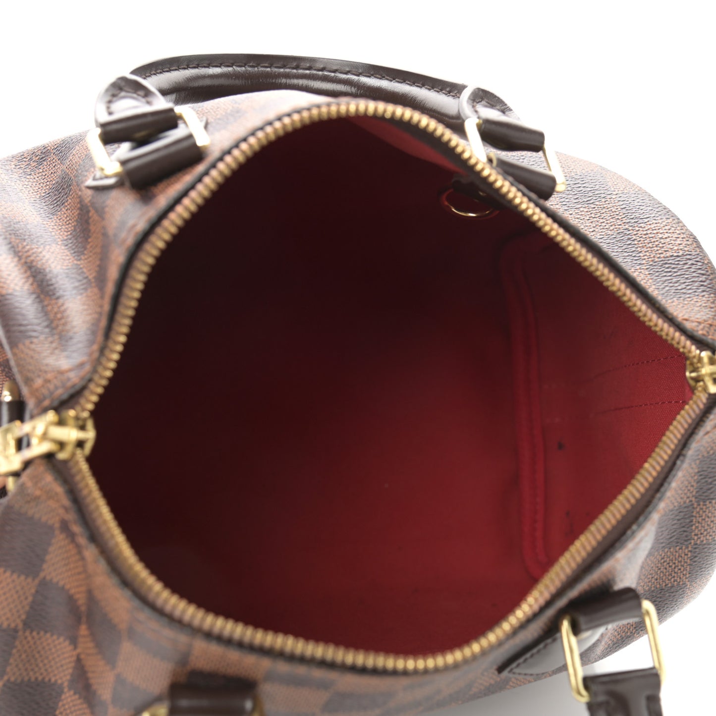 Damier Ebene Speedy Bandouliere 25