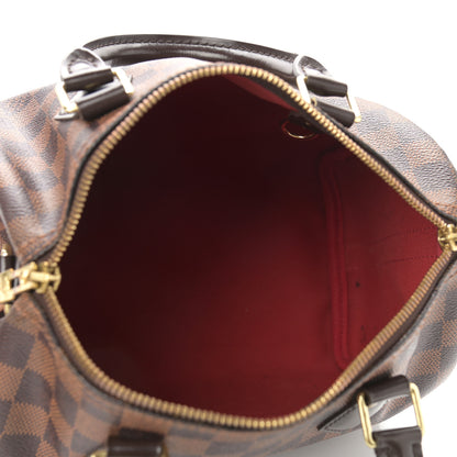Louis Vuitton Damier Ebene Speedy Bandouliere 25 5 of 15