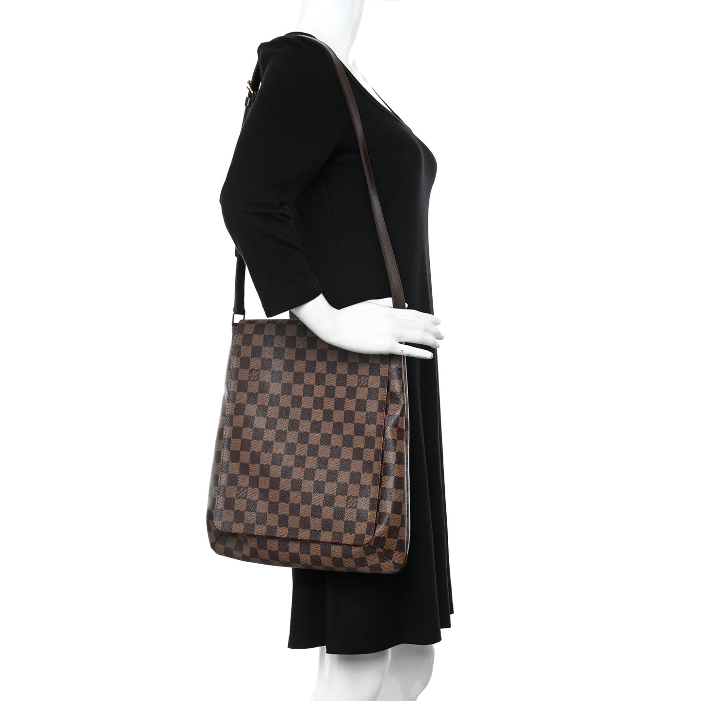 Damier Ebene Musette GM
